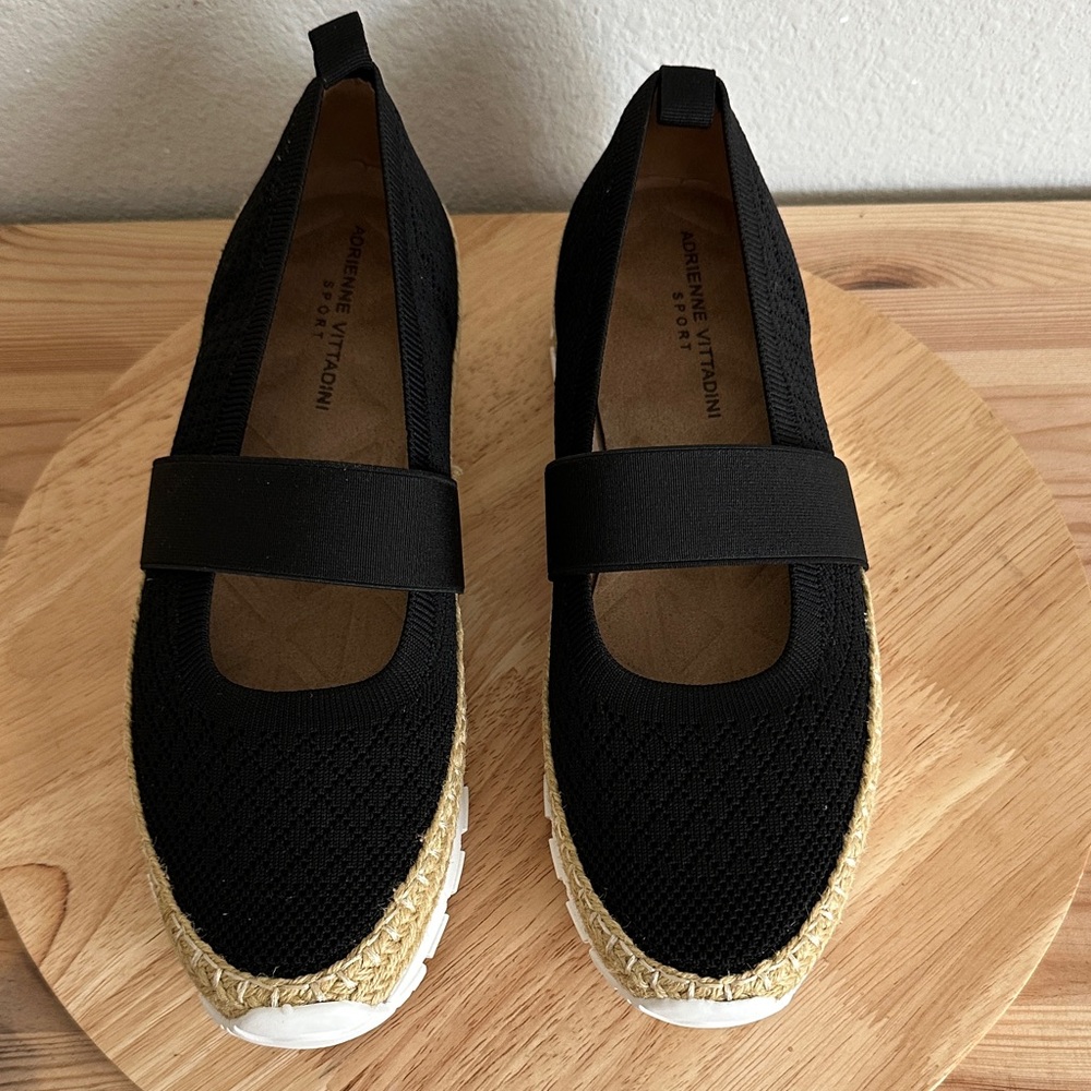 Adrienne Vittadini Percy Mary Jane Womens Sneakers 10M